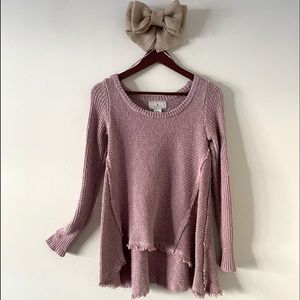 ~ANTHROPOLOGIE Ruby Moon~ Rose Sweater - SZ SMALL
